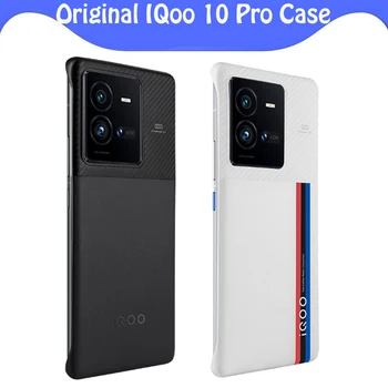 100% Оригинален Калъф Vivo iQOO 10 Pro От мека На Допир Кожа PC Shell Твърд Калъф Защитен Калъф За смартфон iQOO 10 Pro