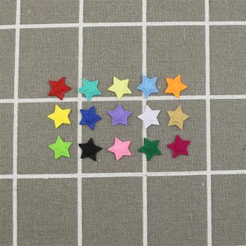 100шт Фетровая плат 13 мм Мини-звезди, Меки ленти за Месец САМ Занаятите Детска играчка за изрязване Материали, ръчно изработени Аксесоари за коса