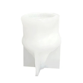 Коледна форма YYSD във формата на къща, силиконова форма за миещ на пластира, антипригарная, лесно се отстранява