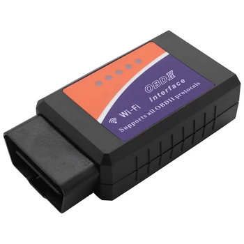 Диагностичен скенер Elm327 Wifi V1.5 Obd2 Wifi за мультибрендовой Can-шина, една и съща, като Elm327 Wifi
