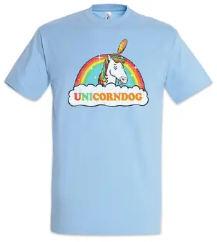 Тениска с единорогом, клаксон, с Преливащи се цветове забавни фея, принцеса, Фея мультяшка-unicorn