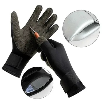 Ръкавици за гмуркане Гребане с кану, Водни спортове, Ски 3 мм Неопренови ръкавици за неопрен