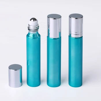Метален валяк, за многократна употреба флакон за етерични масла, Стъклени флакони за парфюми, контейнер за козметика, Преносими Аксесоари 2023 г.