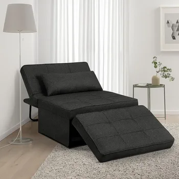 Разтегателен диван Saemoza, диван-легло 4 в 1 Многофункционален разтегателен диван-легло