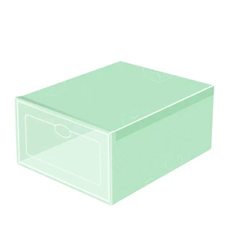 1P Кутии За Съхранение на Обувки Чекмеджето С Предно Отваряне Багажник За Обувки-Органайзер Контейнер За Обувки-Дамски Маратонки