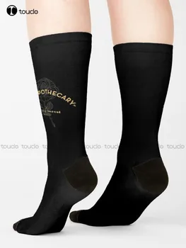 Тъмно Розови Аптечные Чорапи Цветни Чорапи на персонален Подарък с дигитален Печат 360 ° Harajuku Унисекс За възрастни, юноши и Младежи