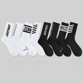 8 чифта удобни диша мъжки чорапи за уличен скейтборд в стил харадзюку