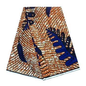 Оригинален Восъчен Плат, Гарантирано Истинска Африканска Восъчен Естествени Тъкани От 100% Памук, Мека Кърпа Pagne Ankara, Восъчен Плат За Женски Рокли
