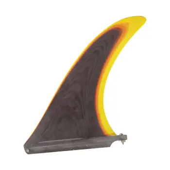 Върховният перка от фибростъкло с едно централно лапа, за да сърфирате Перка за дъски за сърф с висока гребло Надуваема дъска за гребане