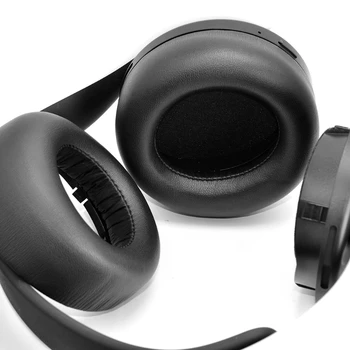 Чифт Слушалки Амбушюры Тампони за Уши, Смяна на Меки Кожени Възглавнички за PS5 PULSE Wireless 3D Дубликат Част за Накладки за слушалки