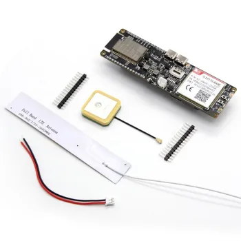 T-SIM7600E-L1C 4G LTE CAT4 USB Модул ESP32 Чип WiFi Bluetooth 18650 Притежателя на Батерията Такса Слънчева Зареждане