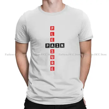 Тениска от полиестер за БДСМ, монтиране на удоволствие и болка, персонализирани тениски Homme, хипстерские върховете