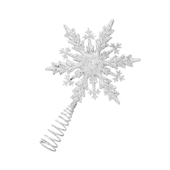 Коледната елха снежинка, изкуствена звезда за украса на група, выдалбливают