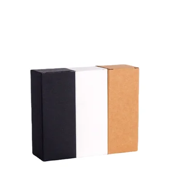 Кутия за опаковане тюбиков от бяла хартия с произволна правоъгълна картонена кутия за опаковането на флакона червило / парфюм / етерично масло