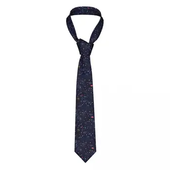 Мъжка Вратовръзка Класически Тесен Galaxy Constilation Вратовръзки С Тясна Яка Тънък Случайни Вратовръзка Аксесоари Подарък