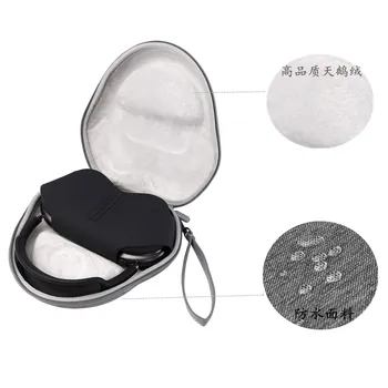Водоустойчива чанта за съхранение на ръчен колана си ЕВА, защитен калъф за носене, чанта за носене за безжични слушалки Airpods Max