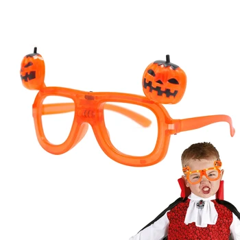 Рамки за очила с led осветление във формата на тикви за Хелоуин, Новост, Забавни очила във формата На тиква, Очила за