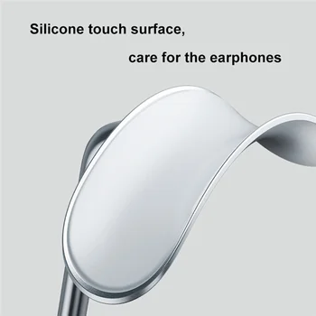 Многофункционален държач за слушалките за максимално настолната рафтове със силикон за монтиране на стена, Нескользящая хастар-Сребърен