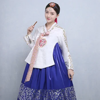 Традиционната Корейска Сватбена рокля Женски Корейска рокля, Рокля За възрастни Моля, Корейски Придворен Костюм Националното Танцово рокля Ханбок 한복