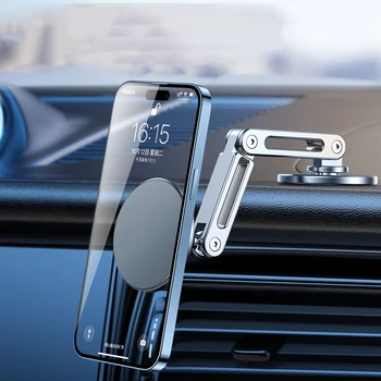 Авто Здрав Държач за Телефон Tesla Model 3/Y Определяне На Телефона На Магнити, Поставка За iPhone 14 Pro Max за Аксесоари Magsafe