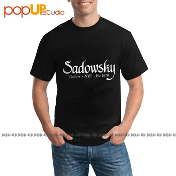 Готина тениска с логото на пикап Sadowsky ню йорк, модни реколта тениска с горещи предложения