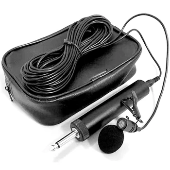 Микрофон 6,5 мм, микрофон за саксофон Эрху, цигулка, музикален инструмент, екологични Петличный на ревера Micro