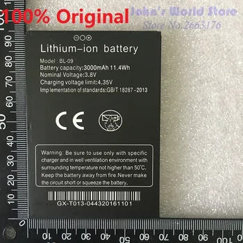100% Нова Оригинална Батерия на THL T9 Pro 3000 mah BL-09 за Мобилни Телефони THL T9 Pro, Разменени Батерия за смартфон