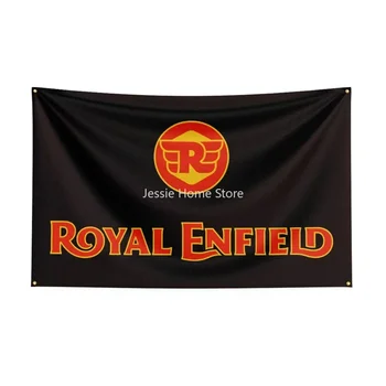 3X5 ФУТА Флаг Royal Enfields Мотоциклет банер с принтом от полиестер за декор 1