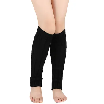 Дамски зимни изолирана топли чорапогащи със средна дължина над коляното, запазването на топлина, чорапи над коляното, Леки памучни чорапи