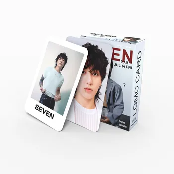 Kpop Idol 55 бр./компл. Албум за пощенски картички Lomo Card, новата колекция от картички за печат на снимки, подаръци за феновете със снимки