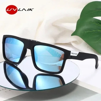 UVLAIK, спортни поляризирани слънчеви очила за мъже, слънчеви очила за каране на кола, Ретро издаде лицензия за същата дейност, Слънчеви очила за жени, Очила с квадратни рамки, UV400