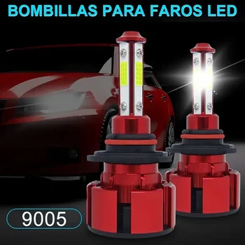 автомобилни led лампи за фарове 2 елемента, H8/9/11 9005 9006 Led светлини фарове за мъгла фарове, автомобилните лампи бяла светлина 6000 До за Buick/Cadillac/Chevro