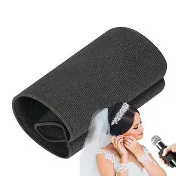 Микрофон ръкав Удобни Универсални микрофонные ръкави, Гъвкави аксесоари за записване на звук Черно лек калъф за микрофон