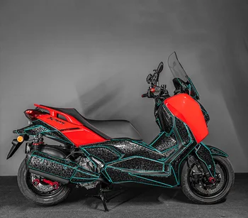 Стикер на обтекател на мотоциклет Декоративна тампон на Горивния резервоар Комплект Стикери Протектор за XMAX300 XMAX 300 2023